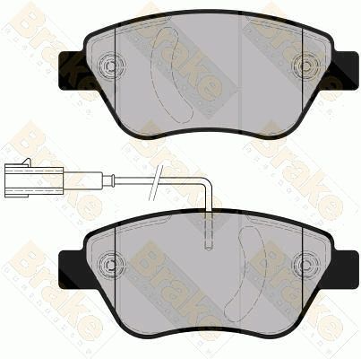 Brake Engineering Brake Pad Set, disc brake PA1861