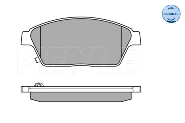 MEYLE 025 250 3418/W Brake Pad Set, disc brake