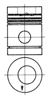 Product Image - Zuiger - 91354600 - KOLBENSCHMIDT