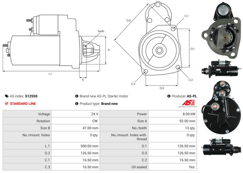 This part match OEM code: 2175214