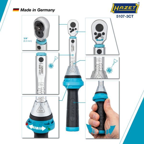 HAZET 5107-3CT Torque Wrench