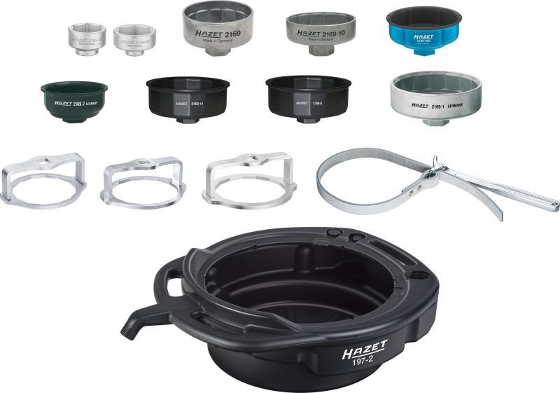 Set chei filtre de ulei HAZET 2169/14