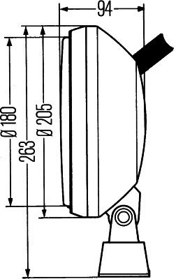 HELLA 1G8002340-001 Worklight