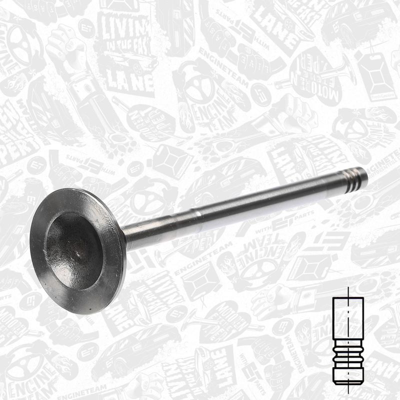 Product Image - Uitlaatklep - VE0037 - ET ENGINETEAM