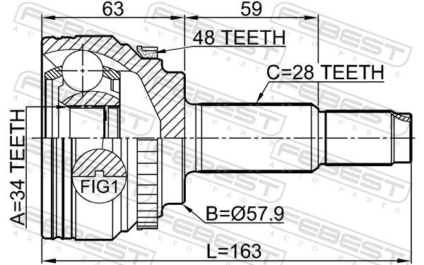 OEM код товара: 154000174AA