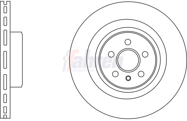 Fahren Brake Disc FBD6982