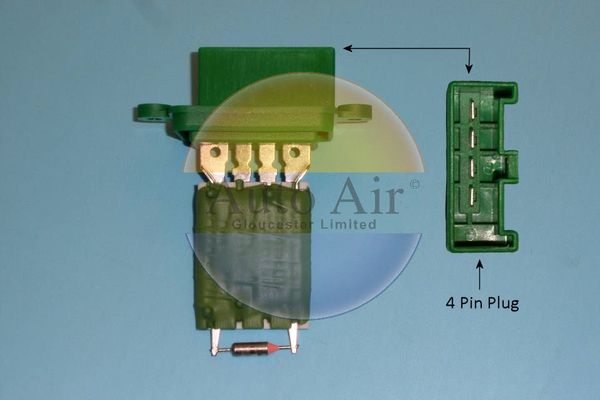 Auto Air Gloucester 20-0009 Series Resistor, blower