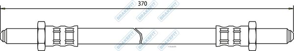 APEC Brake Hose BHO4090