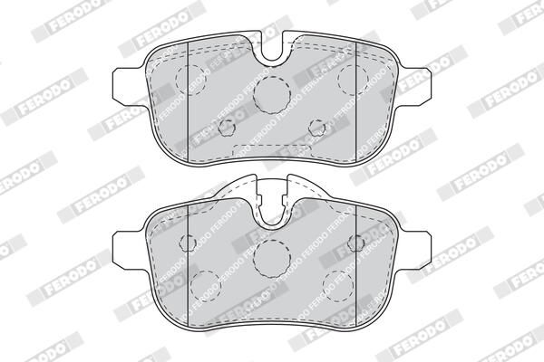 FERODO FDB4401 Brake Pad Set, disc brake