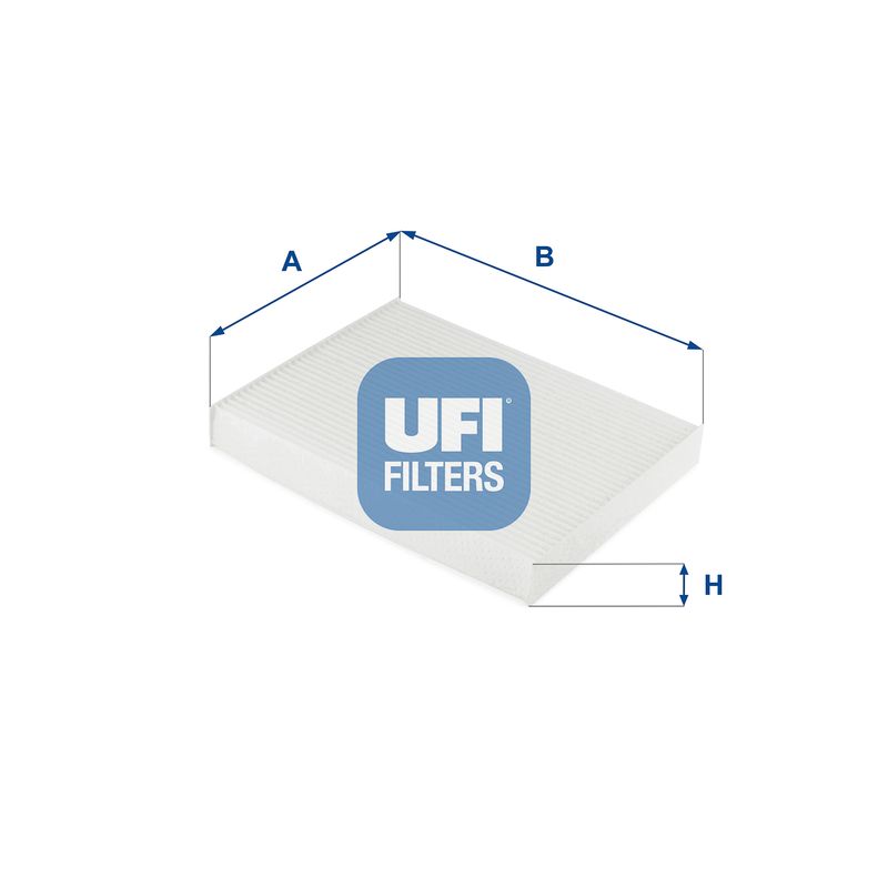 Фільтр, повітря у салоні, Ufi 53.273.00