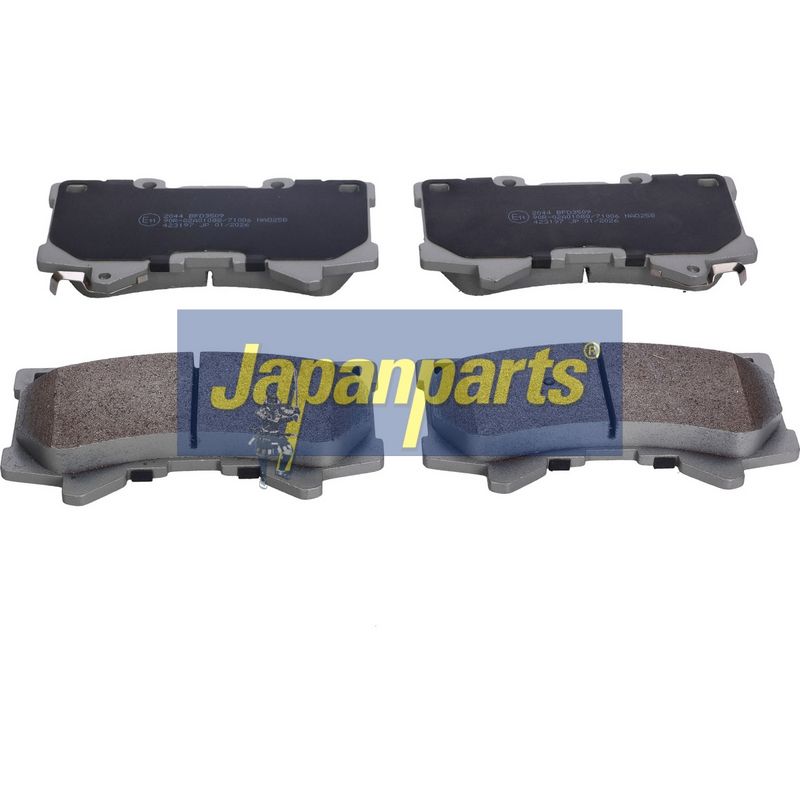 set placute frana,frana disc JAPANPARTS PA-2044AF
