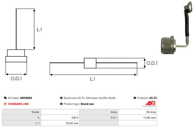 Seadistaja, generaator, AS-PL ARD9060