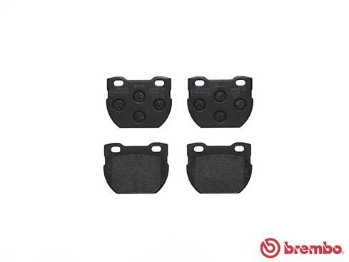 Комплект гальмівних накладок, дискове гальмо, Brembo P44007