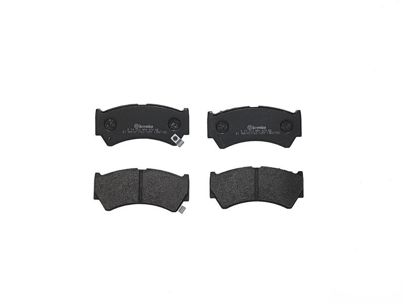 Piduriklotsi komplekt, ketaspidur, BREMBO P 79 013