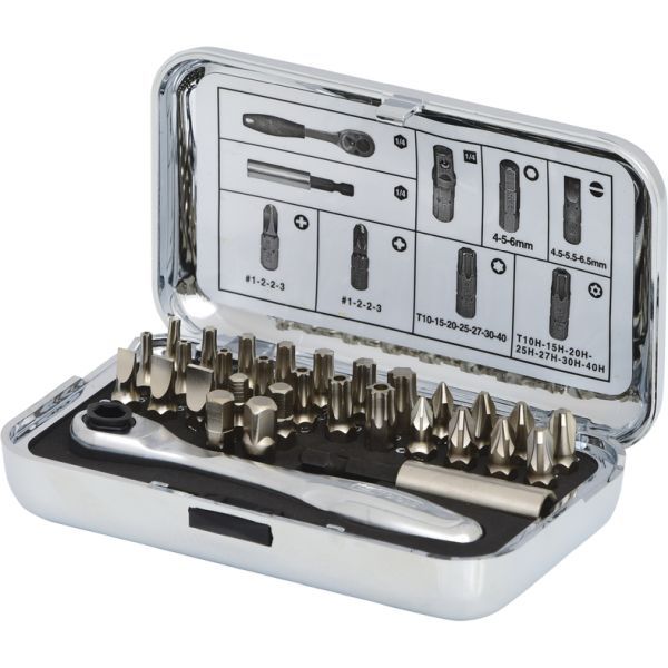 Komplekt, kruvikeeraja otsik (Bits), KS TOOLS 918.4600