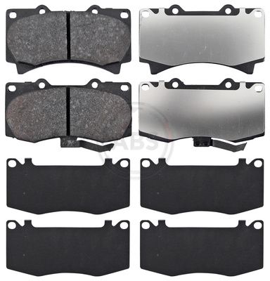 set placute frana,frana disc ABS 37639