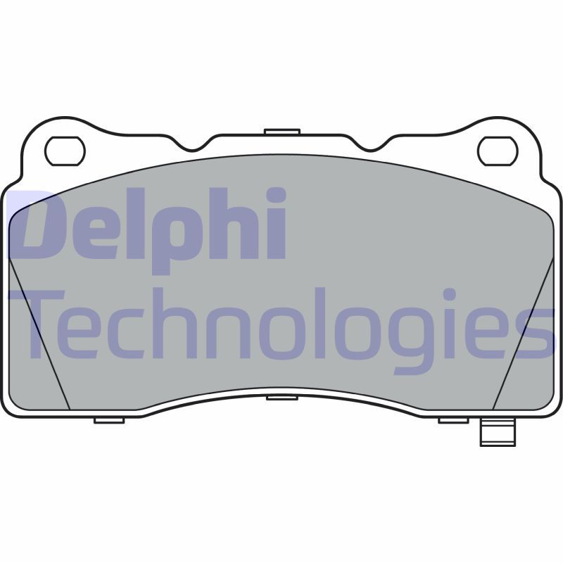 DELPHI TESLA гальмівні колодки передній Tesla S 12-,Cadillac,Ford з ма Brembo