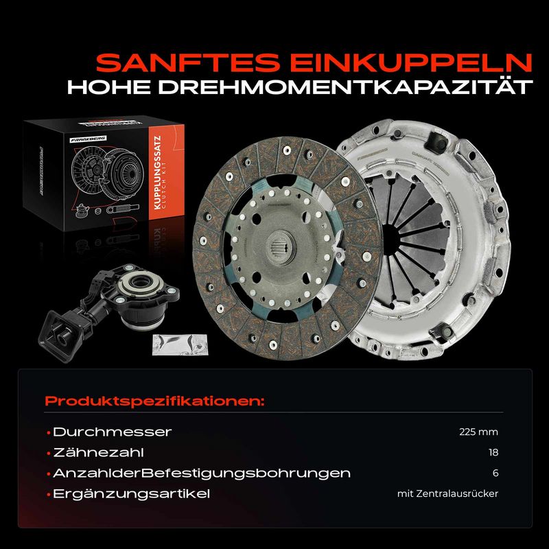 Frankberg 5481FB0037629 Clutch Kit