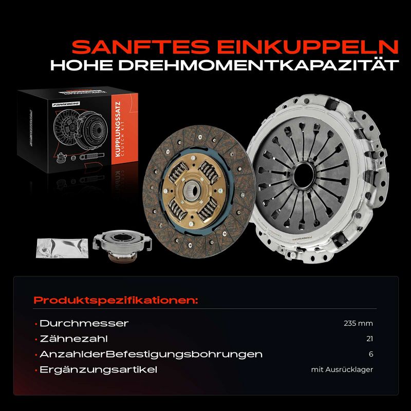 Frankberg 5481FB0028815 Clutch Kit
