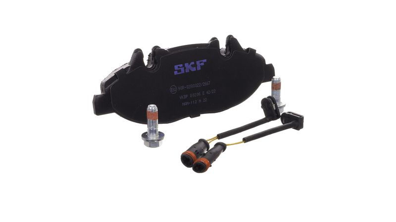 SKF VKBP80206E Комплект гальмівних накладок, дискове гальмо