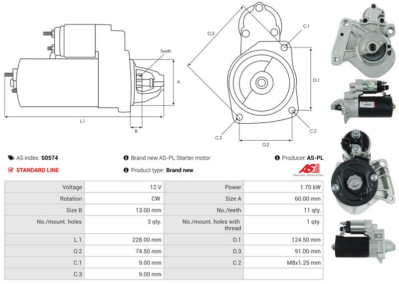 AS-PL S0574 Starter