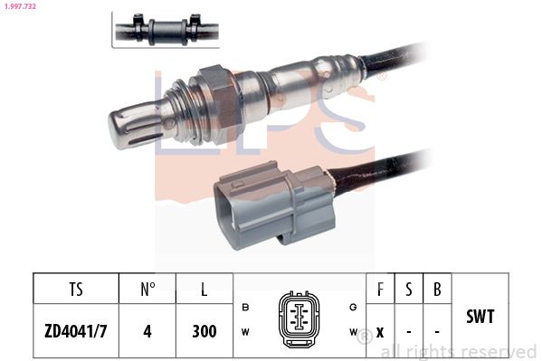 EPS 1.997.732 Lambda jutiklis