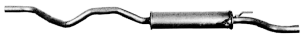 Silenciador posterior