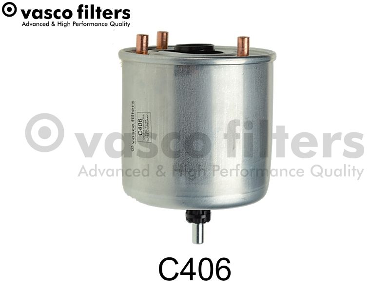 DAVID VASCO C406 Kuro filtras