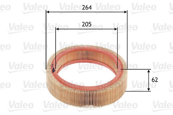 VALEO 585607 - Oro filtras
