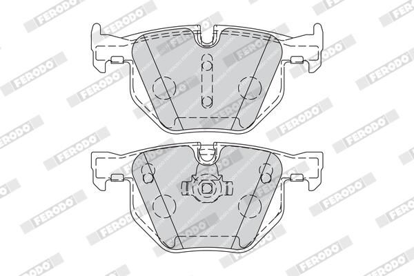 FERODO Plaquettes de frein à disque FDB1748