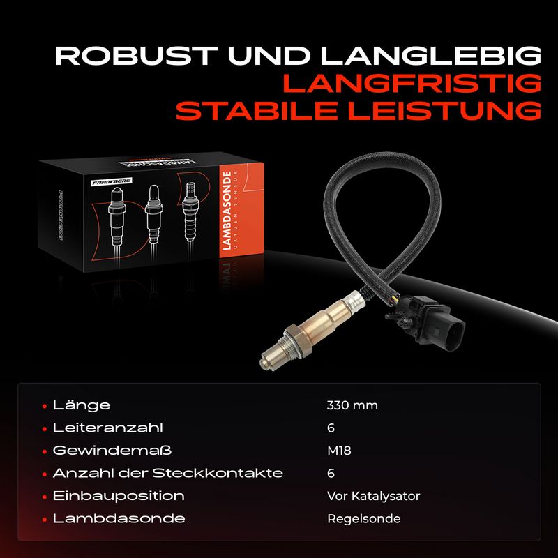 Frankberg 5481FB0049568 Oxygen Sensor