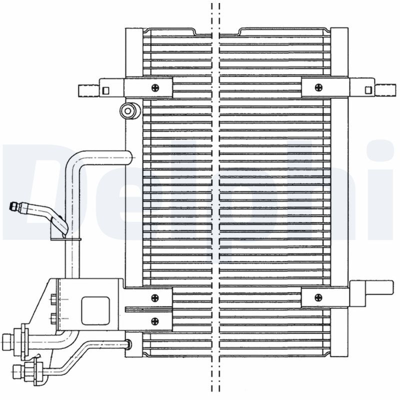 DELPHI kondenzátor, klíma TSP0225011