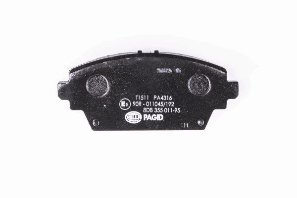 HELLA 8DB 355 011-951 Brake Pad Set, disc brake