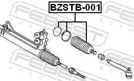 FEBEST BZSTB-001 Bellow, steering