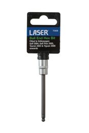 Laser Tools Ball End Hex Bit Socket 1/4