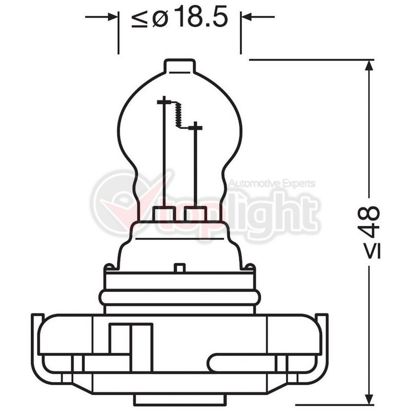 AE TOPLIGHT 39359 Lemputė PY24W 12V 24W
