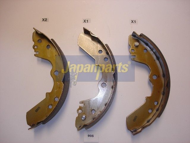 JAPANPARTS Stabdžių trinkelių komplektas