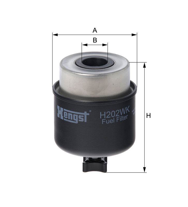 Palivový filtr H202WK