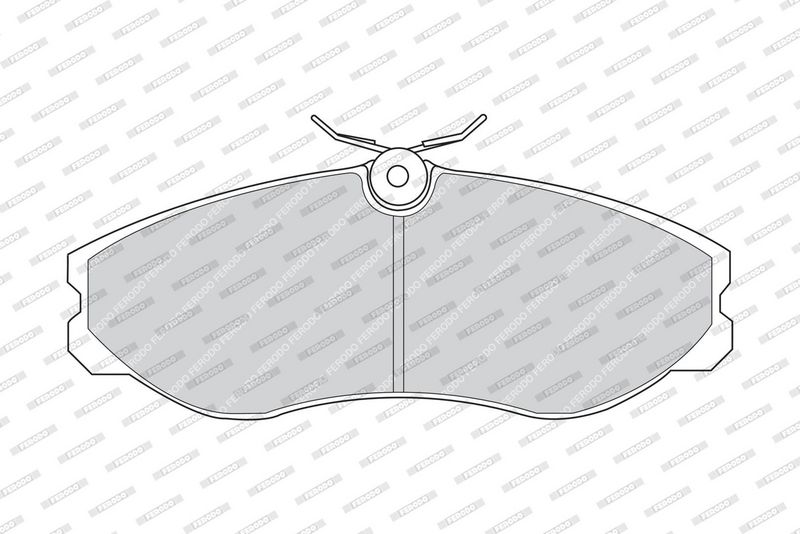 FERODO Plaquettes de frein à disque FDB909