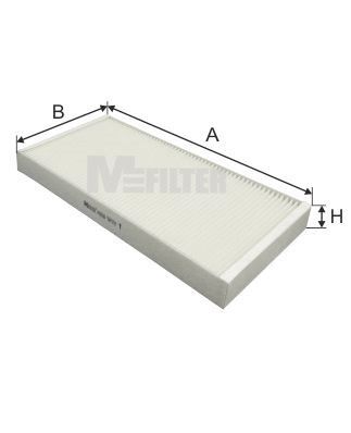 Filtr, vzduch v interiéru K 9218