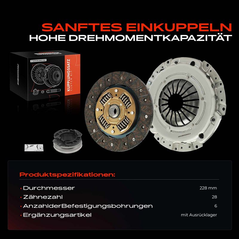Frankberg 5481FB0028832 Clutch Kit