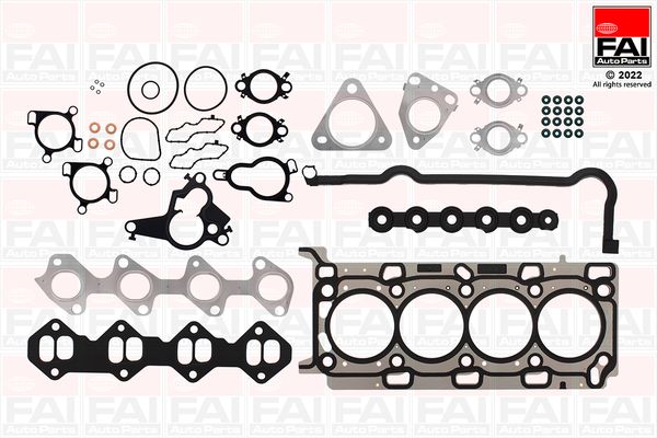 Комплект ущільнень, голівка циліндра, Fai Autoparts HS1450