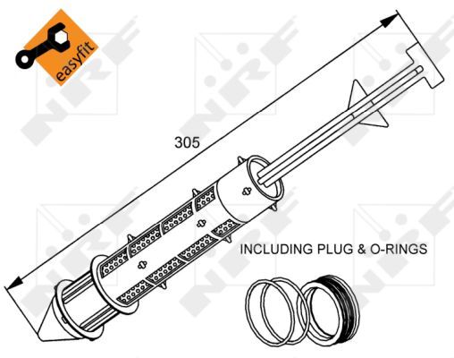 NRF 33178 Dryer, air conditioning