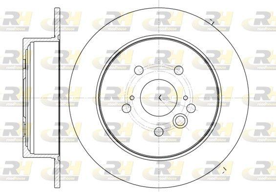Гальмівний диск, Roadhouse 61089.00