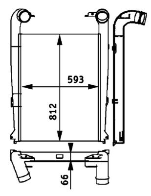 MAHLE CI 112 000P Charge Air Cooler