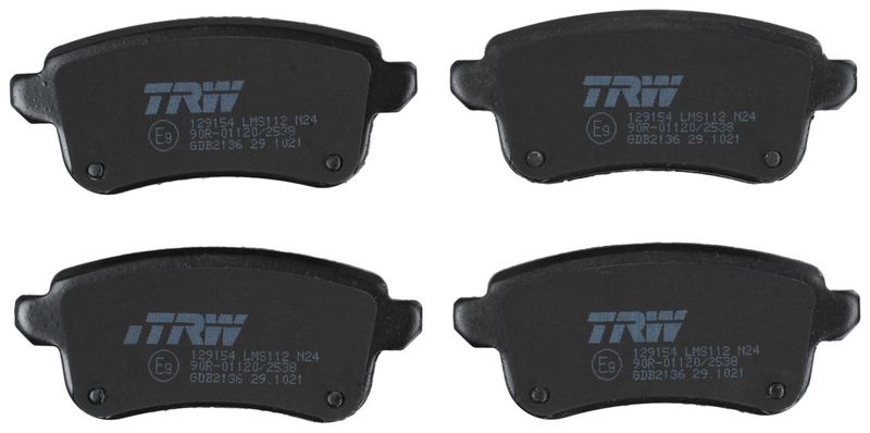 TRW GDB2136 Brake Pad Set, disc brake