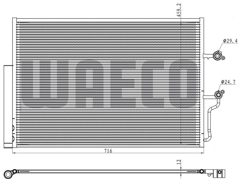 KONDENSATOR KLIMAANLAGE WAECO 8880400638