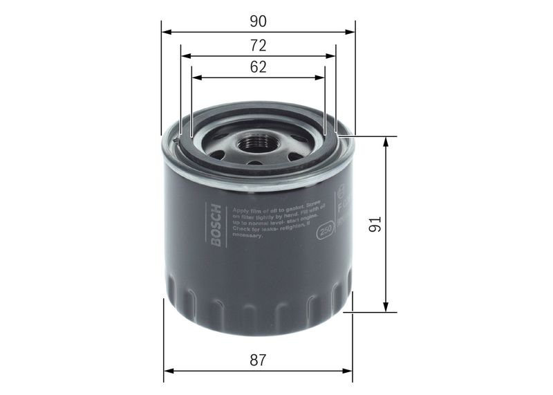 Õlifilter, BOSCH F 026 407 184