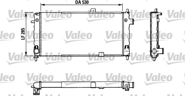 VALEO Radiateur 883771