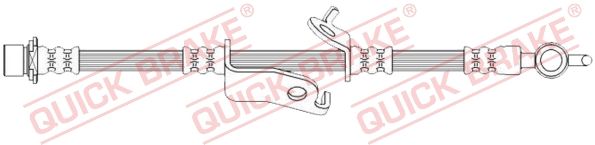 Гальмівний шланг, Quick Brake 50.730